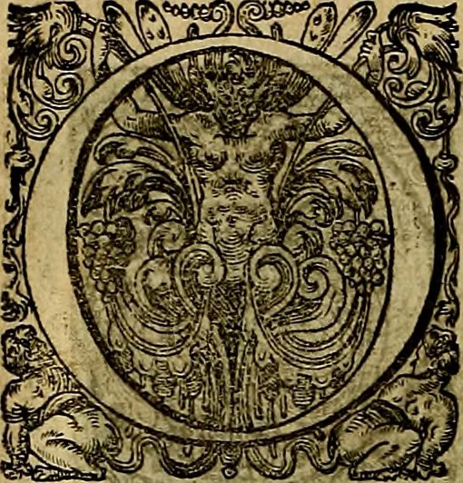 An illustration from La doctrine des moevrs, tiree de la philosophie des stoiques, representee en cent tableavx et expliqvee en cent discovrs pour l'instruction de la ieunesse, 1646, leaf 155