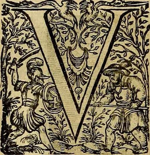 An illustration from La doctrine des moevrs, tiree de la philosophie des stoiques, representee en cent tableavx et expliqvee en cent discovrs pour l'instruction de la ieunesse, 1646, leaf 201