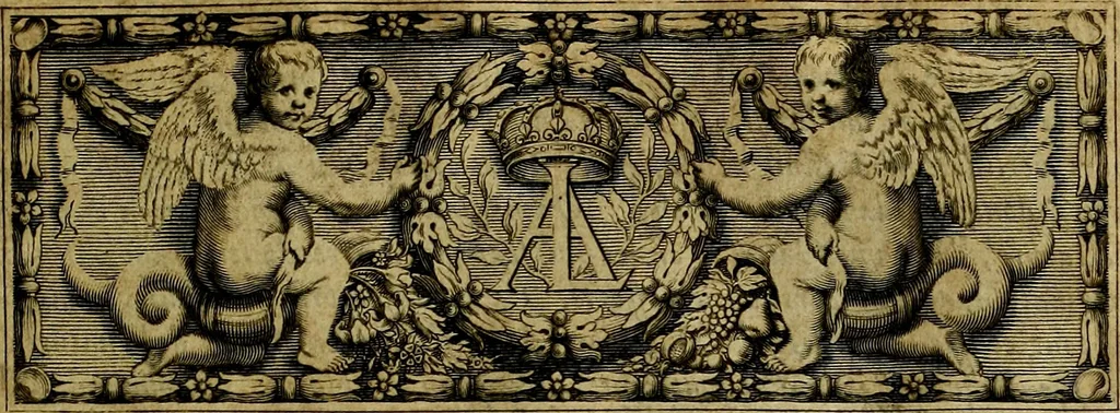 An illustration from La doctrine des moevrs, tiree de la philosophie des stoiques, representee en cent tableavx et expliqvee en cent discovrs pour l'instruction de la ieunesse, 1646, leaf 28