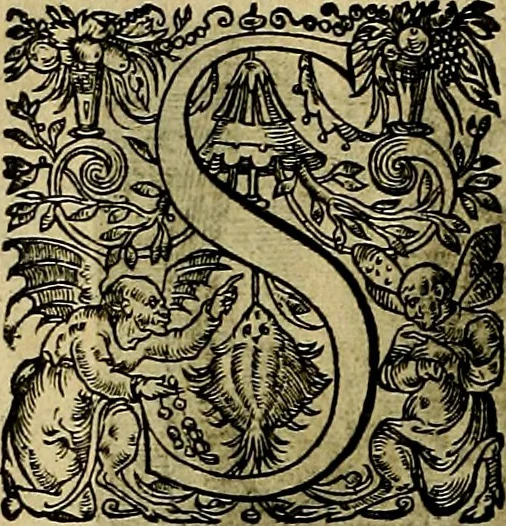 An illustration from La doctrine des moevrs, tiree de la philosophie des stoiques, representee en cent tableavx et expliqvee en cent discovrs pour l'instruction de la ieunesse, 1646, leaf 95