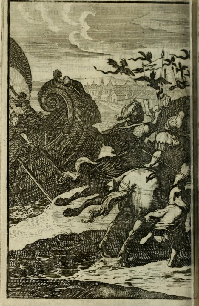 An illustration from La doctrine des murs, 1685, leaf 189