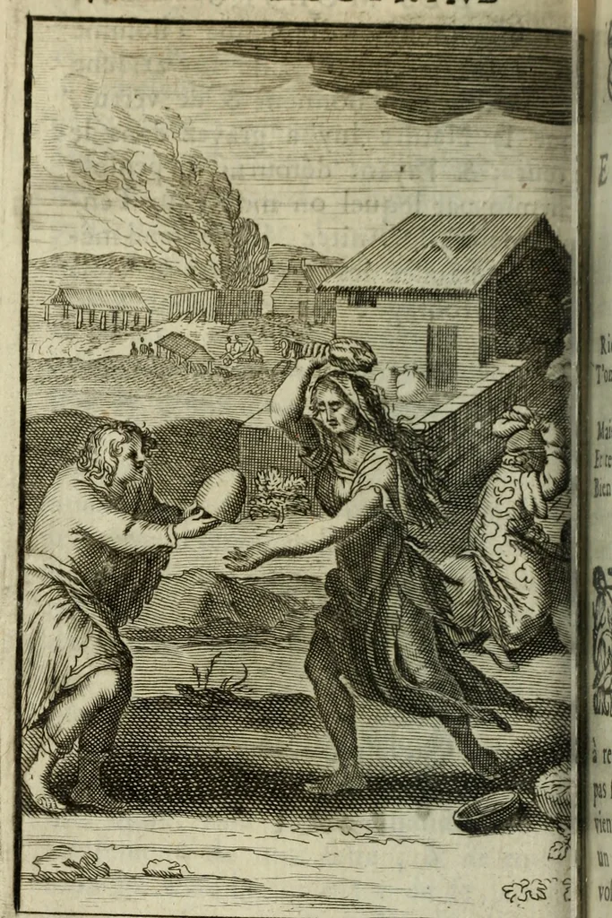 An illustration from La doctrine des murs, 1685, leaf 197