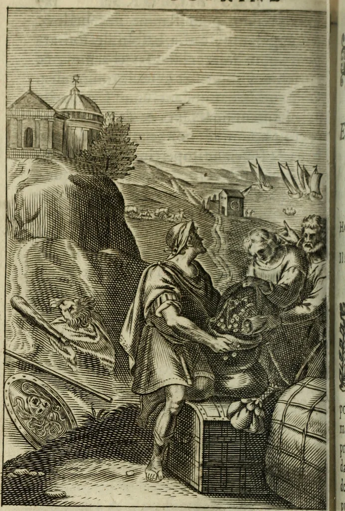 An illustration from La doctrine des murs, 1685, leaf 209