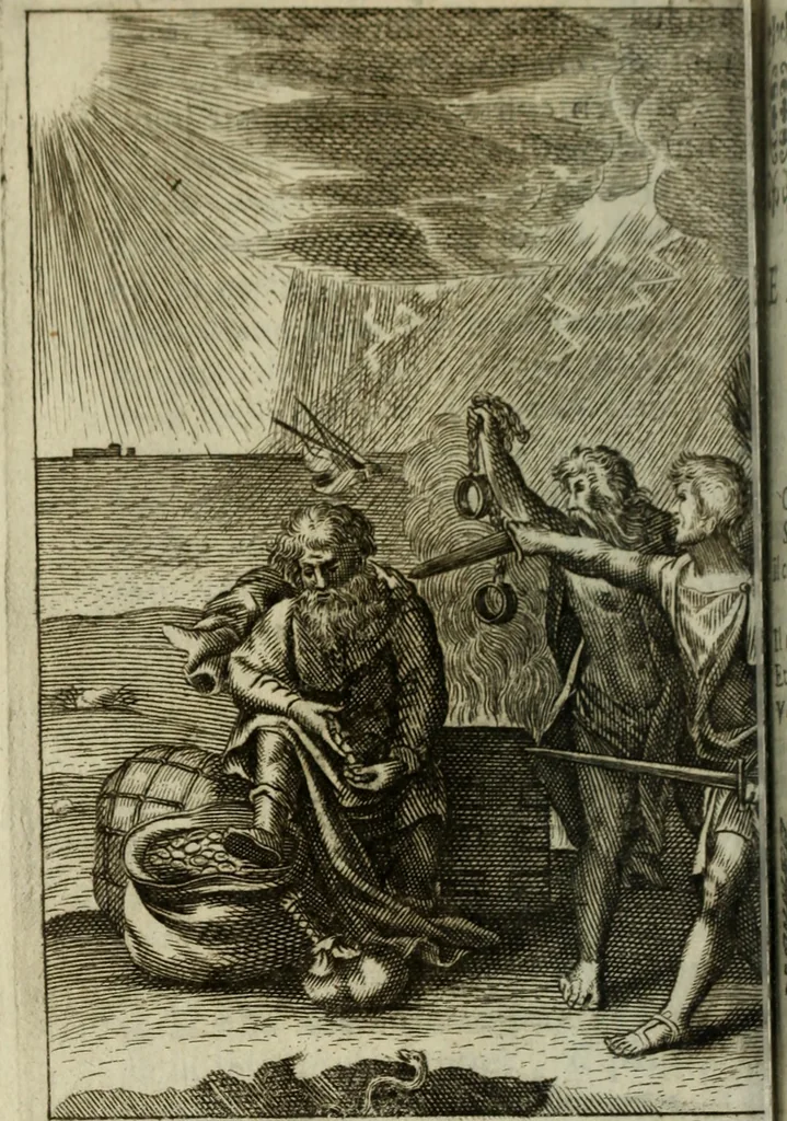 An illustration from La doctrine des murs, 1685, leaf 229