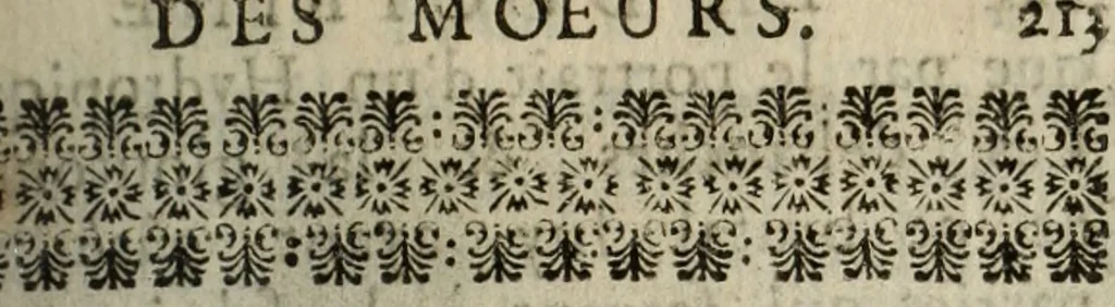 An illustration from La doctrine des murs, 1685, leaf 234