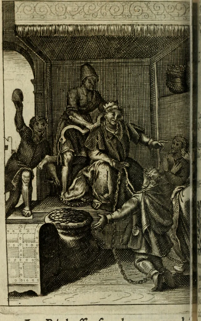 An illustration from La doctrine des murs, 1685, leaf 253