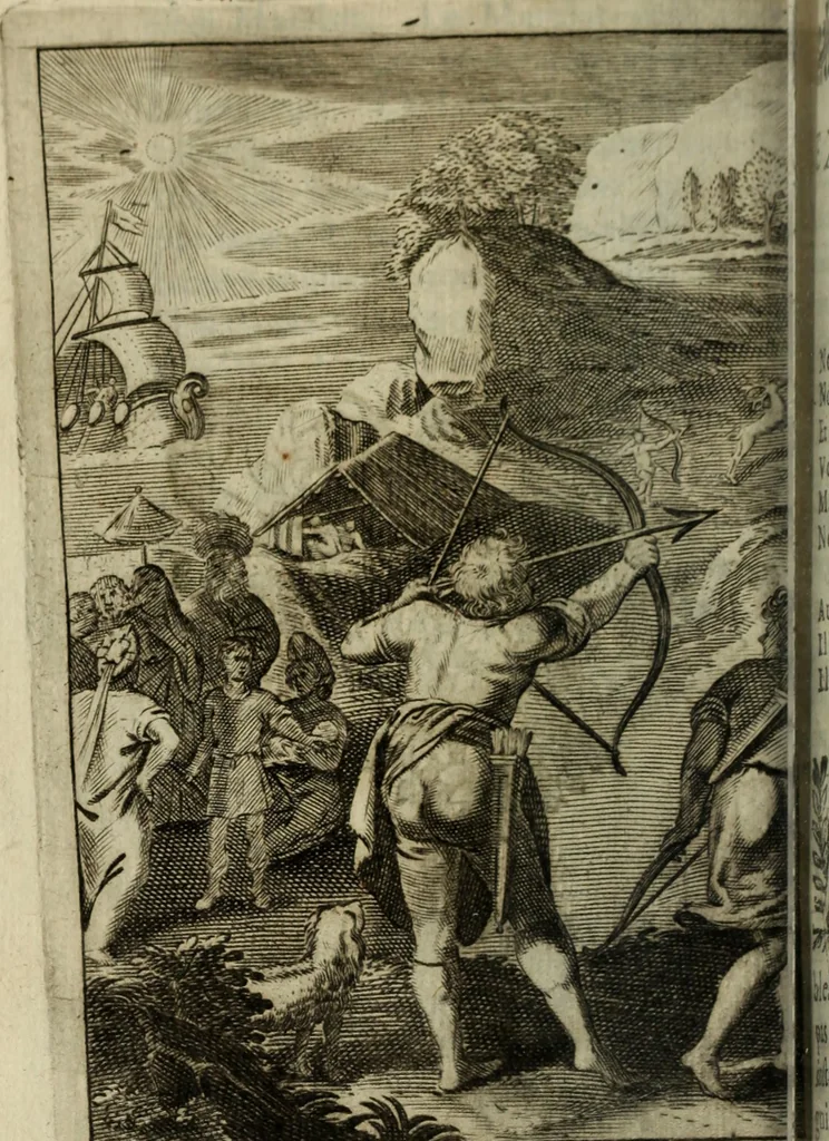 An illustration from La doctrine des murs, 1685, leaf 275