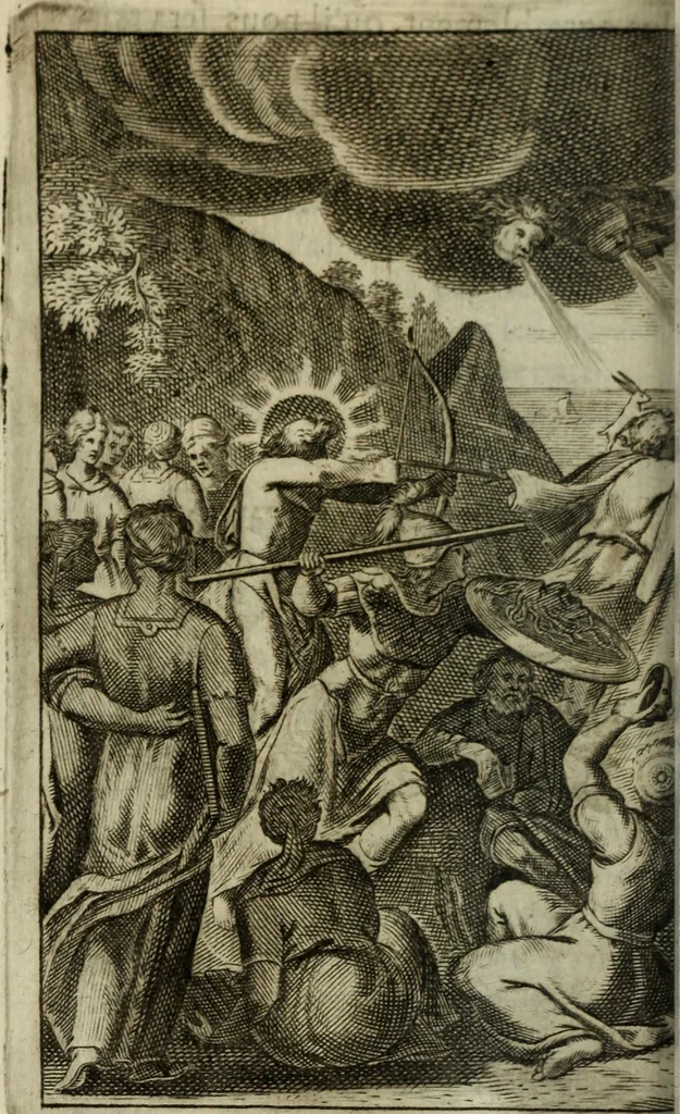 An illustration from La doctrine des murs, 1685, leaf 279