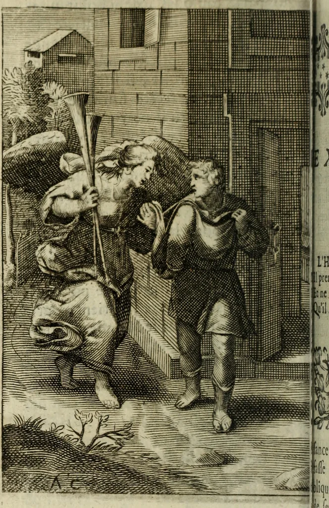 An illustration from La doctrine des murs, 1685, leaf 311