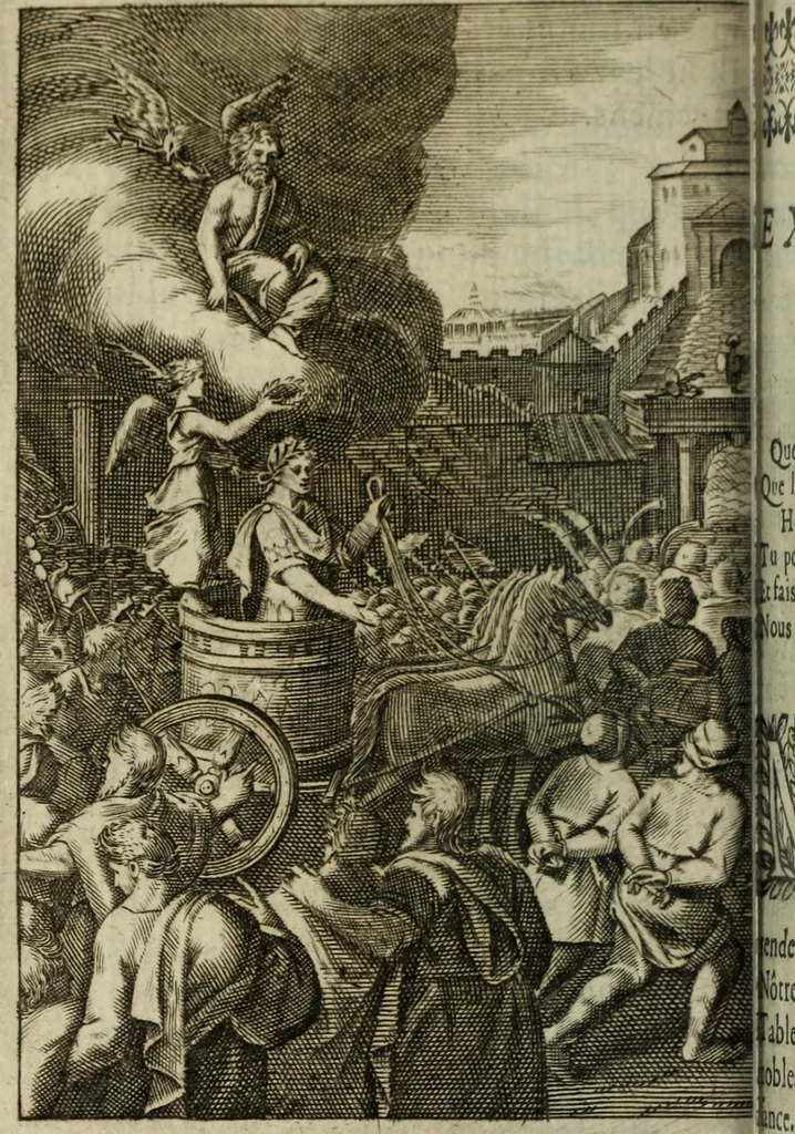 An illustration from La doctrine des murs, 1685, leaf 315