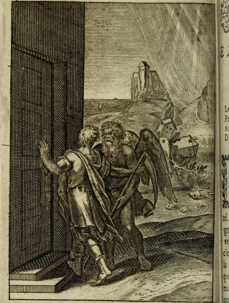 An illustration from La doctrine des murs, 1685, leaf 363