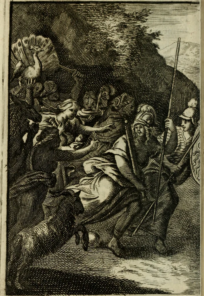 An illustration from La doctrine des murs, 1685, leaf 37