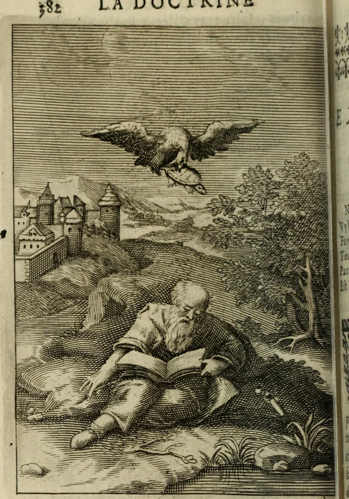 An illustration from La doctrine des murs, 1685, leaf 403