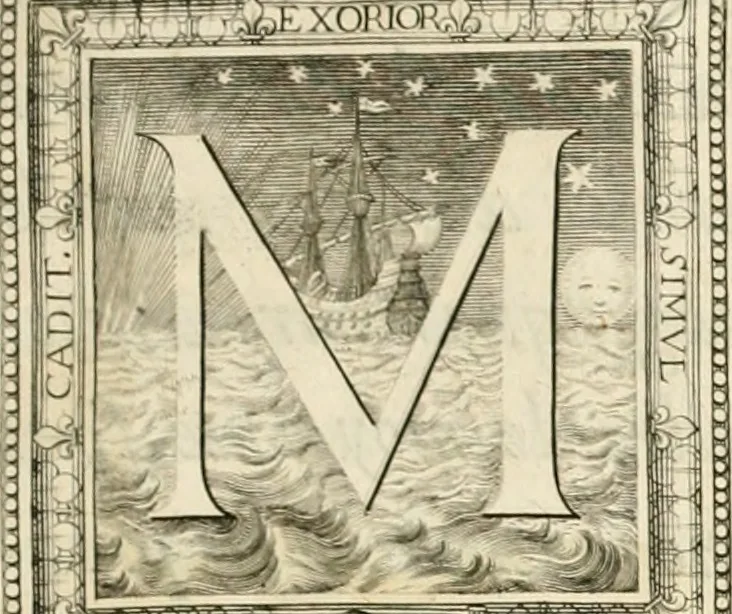 An illustration from La doctrine des murs, tiree de la philosophie des stoiques, representee en cent tableaux et expliquee en cent discours pour l'instruction de la ieunesse, 1646, leaf 10