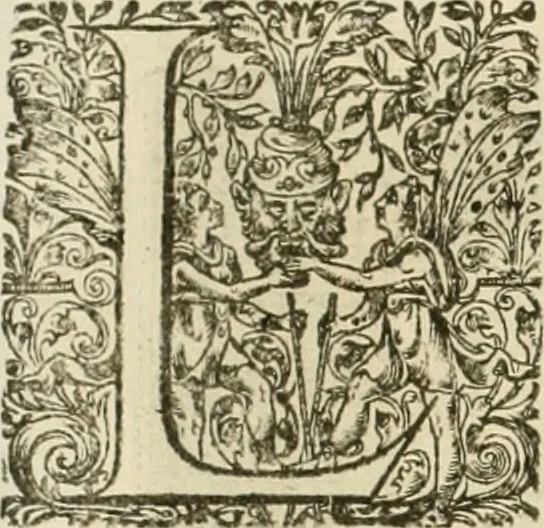 An illustration from La doctrine des murs, tiree de la philosophie des stoiques, representee en cent tableaux et expliquee en cent discours pour l'instruction de la ieunesse, 1646, leaf 215
