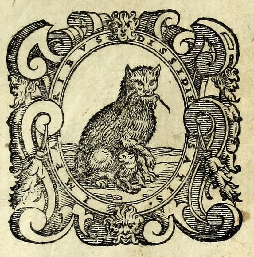 An illustration from La donna costante : comedia, 1589, leaf 3