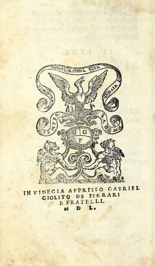 An illustration from La dote : comedia, 1550, leaf 98