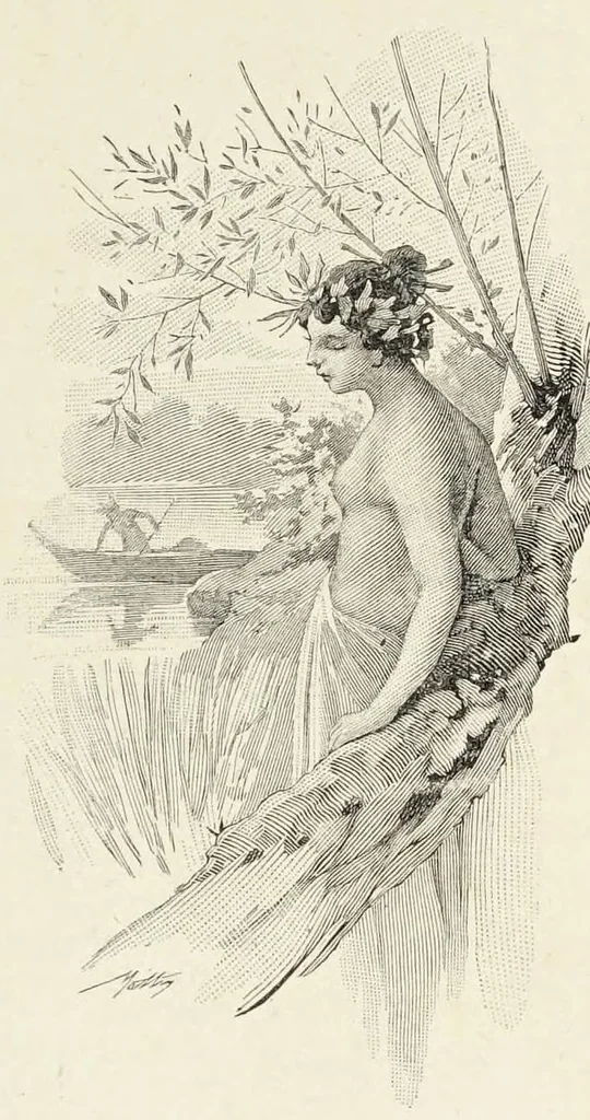 An illustration from La Dryade, revue antique, 1903, leaf 15