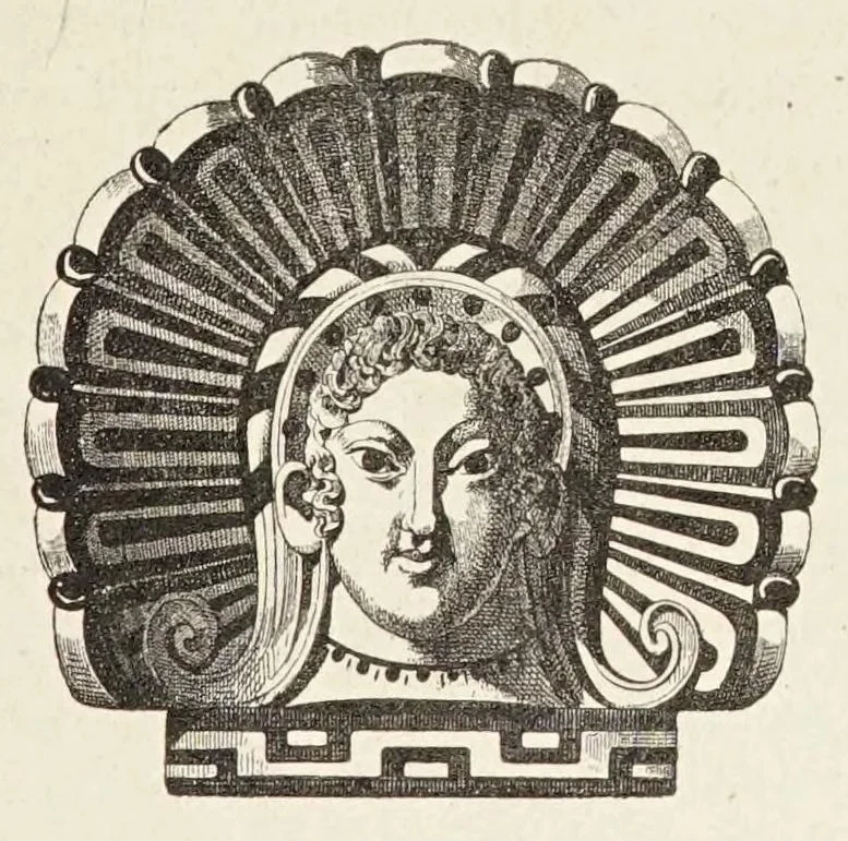An illustration from La Dryade, revue antique, 1903, leaf 207