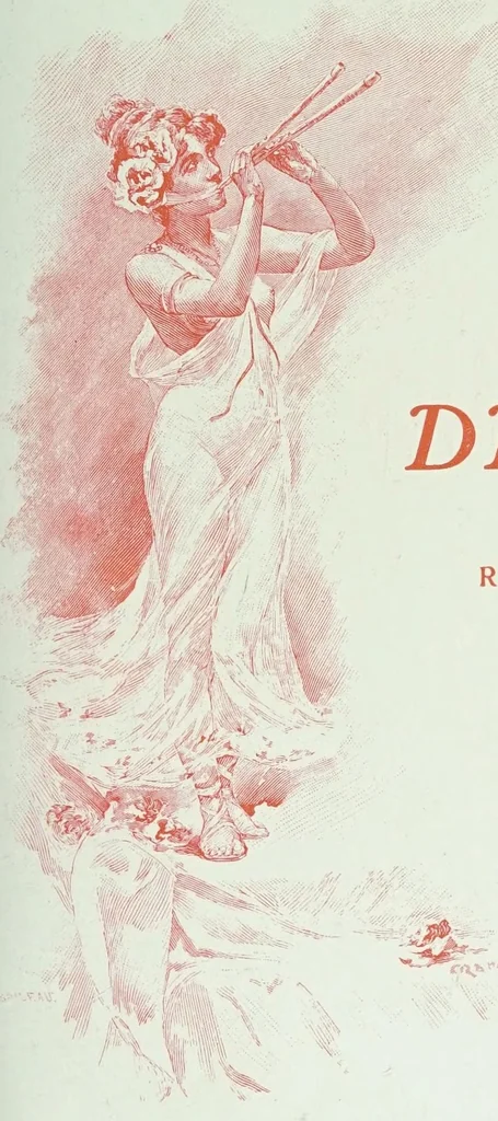 An illustration from La Dryade, revue antique, 1903, leaf 223