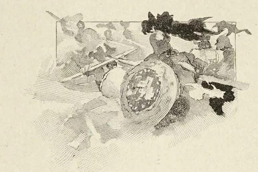 An illustration from La Dryade, revue antique, 1903, leaf 285