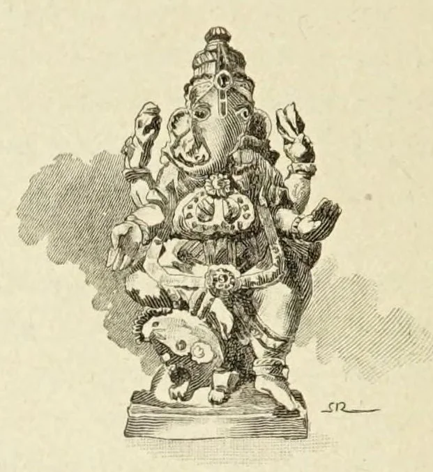 An illustration from La Dryade, revue antique, 1903, leaf 408
