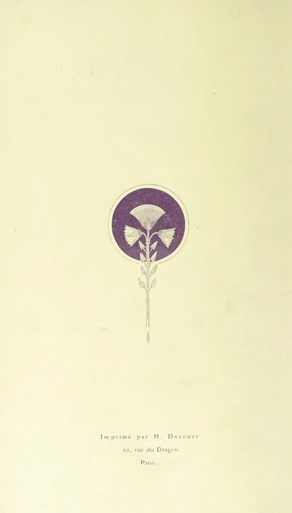 An illustration from La Dryade, revue antique, 1903, leaf 42