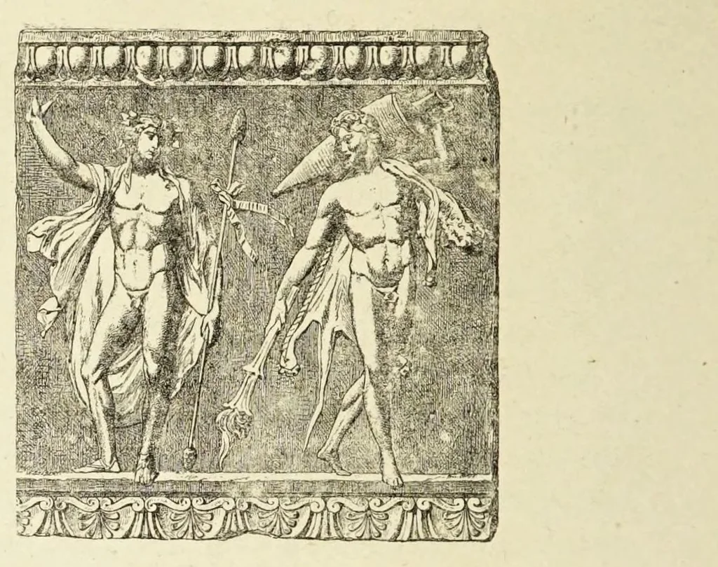 An illustration from La Dryade, revue antique, 1903, leaf 72