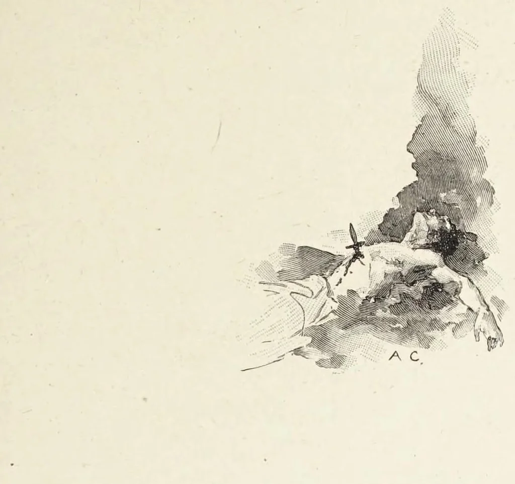 An illustration from La Dryade, revue antique, 1903, leaf 93