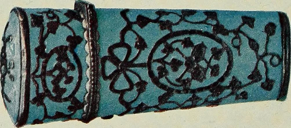 An illustration from Lady Charlotte Schreiber's journals : confidences of a collector of ceramics & antiques throughout Britain, France, Holland, Belgium, Spain, Portugal, Turkey, Austria & Germany from the year 1869 to 1885, 1911, leaf 15