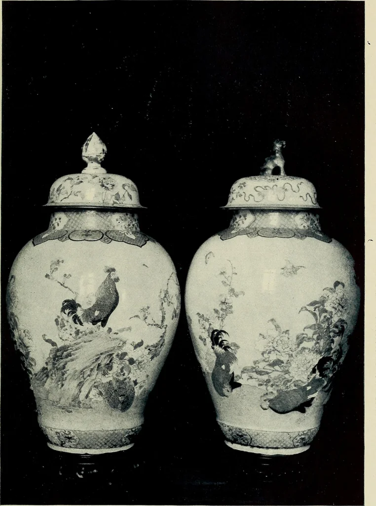 An illustration from Lady Charlotte Schreiber's journals : confidences of a collector of ceramics & antiques throughout Britain, France, Holland, Belgium, Spain, Portugal, Turkey, Austria & Germany from the year 1869 to 1885, 1911, leaf 158