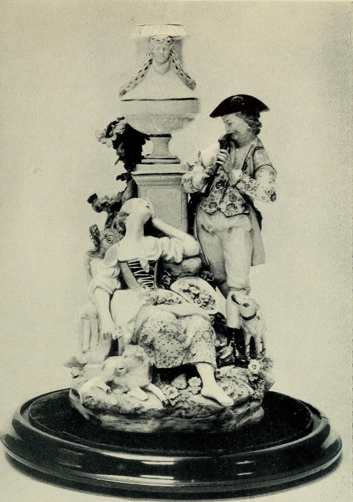 An illustration from Lady Charlotte Schreiber's journals : confidences of a collector of ceramics & antiques throughout Britain, France, Holland, Belgium, Spain, Portugal, Turkey, Austria & Germany from the year 1869 to 1885, 1911, leaf 200