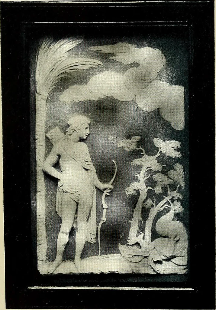 An illustration from Lady Charlotte Schreiber's journals : confidences of a collector of ceramics & antiques throughout Britain, France, Holland, Belgium, Spain, Portugal, Turkey, Austria & Germany from the year 1869 to 1885, 1911, leaf 212