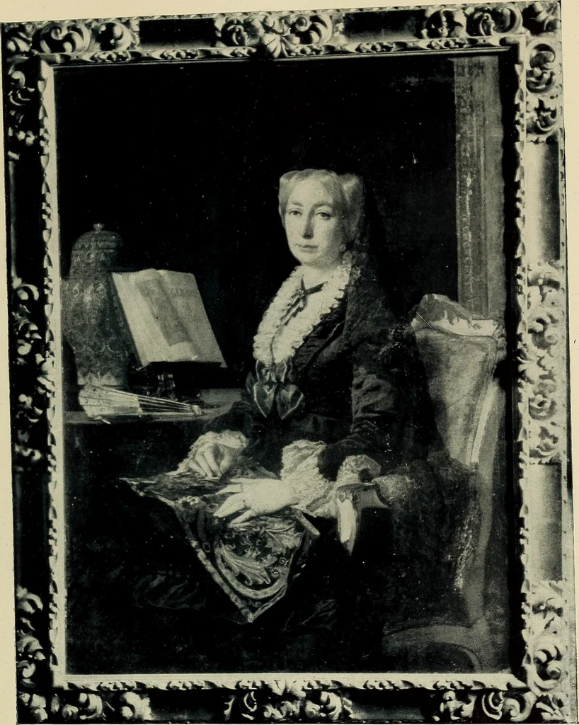 An illustration from Lady Charlotte Schreiber's journals : confidences of a collector of ceramics & antiques throughout Britain, France, Holland, Belgium, Spain, Portugal, Turkey, Austria & Germany from the year 1869 to 1885, 1911, leaf 230
