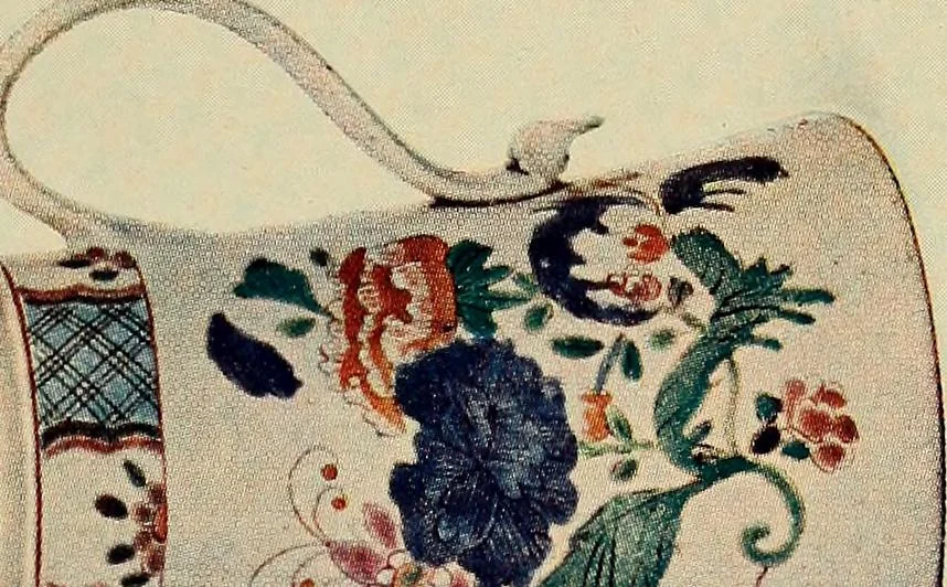 An illustration from Lady Charlotte Schreiber's journals : confidences of a collector of ceramics & antiques throughout Britain, France, Holland, Belgium, Spain, Portugal, Turkey, Austria & Germany from the year 1869 to 1885, 1911, leaf 354