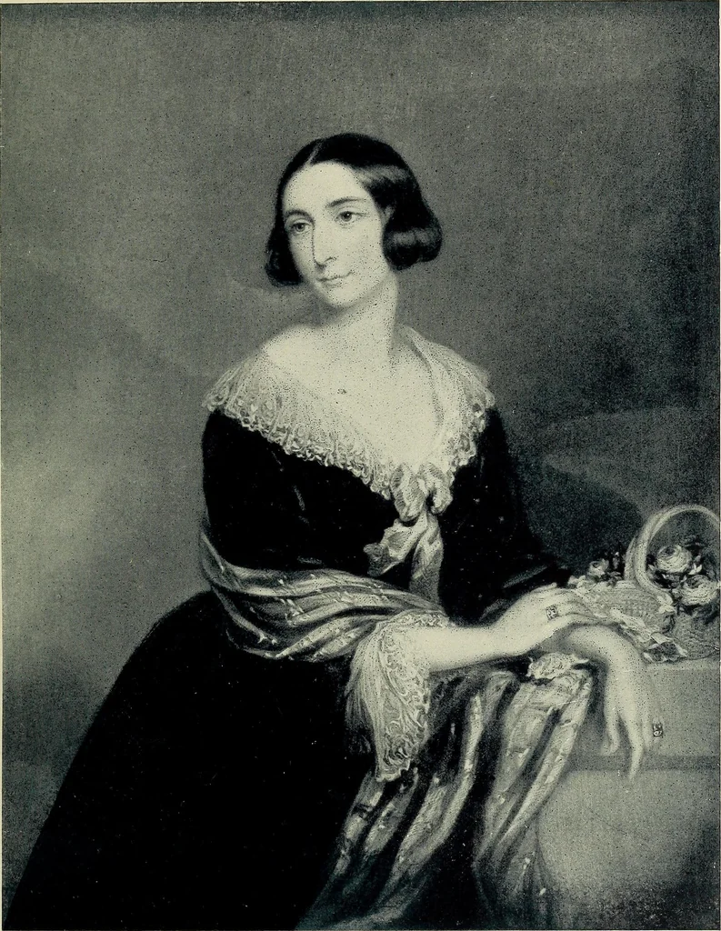 An illustration from Lady Charlotte Schreiber's journals : confidences of a collector of ceramics & antiques throughout Britain, France, Holland, Belgium, Spain, Portugal, Turkey, Austria & Germany from the year 1869 to 1885, 1911, leaf 36