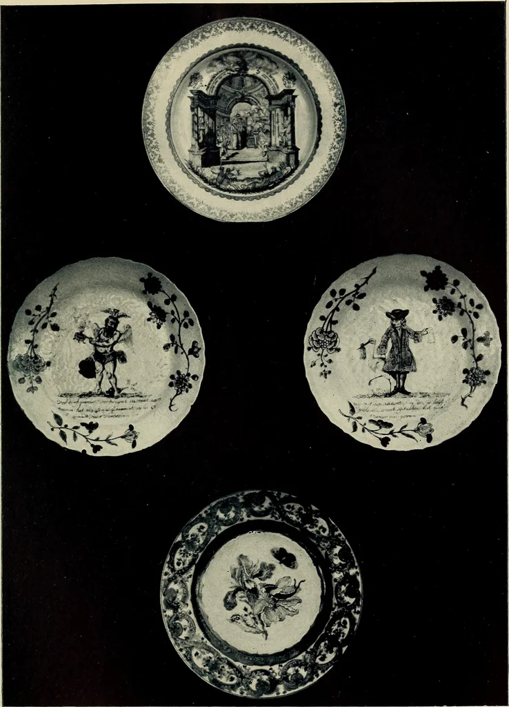 An illustration from Lady Charlotte Schreiber's journals : confidences of a collector of ceramics & antiques throughout Britain, France, Holland, Belgium, Spain, Portugal, Turkey, Austria & Germany from the year 1869 to 1885, 1911, leaf 458