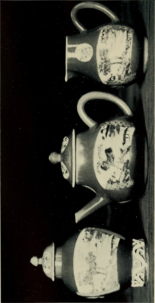 An illustration from Lady Charlotte Schreiber's journals : confidences of a collector of ceramics & antiques throughout Britain, France, Holland, Belgium, Spain, Portugal, Turkey, Austria & Germany from the year 1869 to 1885, 1911, leaf 524