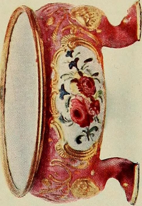 An illustration from Lady Charlotte Schreiber's journals : confidences of a collector of ceramics & antiques throughout Britain, France, Holland, Belgium, Spain, Portugal, Turkey, Austria & Germany from the year 1869 to 1885, 1911, leaf 528