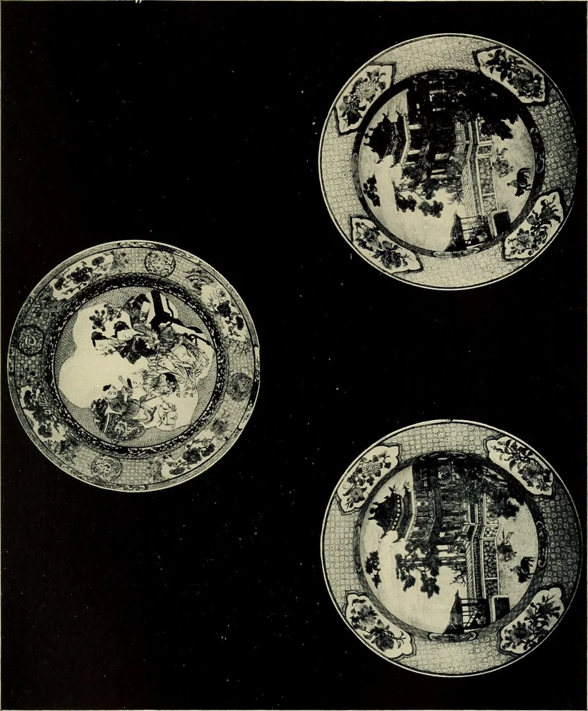 An illustration from Lady Charlotte Schreiber's journals : confidences of a collector of ceramics & antiques throughout Britain, France, Holland, Belgium, Spain, Portugal, Turkey, Austria & Germany from the year 1869 to 1885, 1911, leaf 572