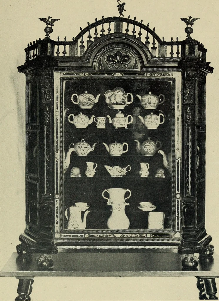 An illustration from Lady Charlotte Schreiber's journals : confidences of a collector of ceramics & antiques throughout Britain, France, Holland, Belgium, Spain, Portugal, Turkey, Austria & Germany from the year 1869 to 1885, 1911, leaf 590