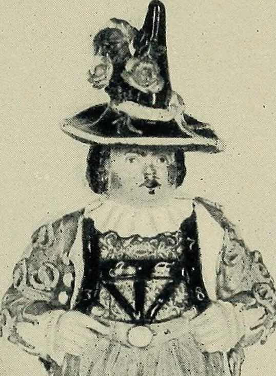 An illustration from Lady Charlotte Schreiber's journals : confidences of a collector of ceramics & antiques throughout Britain, France, Holland, Belgium, Spain, Portugal, Turkey, Austria & Germany from the year 1869 to 1885, 1911, leaf 628