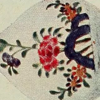 An illustration from Lady Charlotte Schreiber's journals : confidences of a collector of ceramics & antiques throughout Britain, France, Holland, Belgium, Spain, Portugal, Turkey, Austria & Germany from the year 1869 to 1885, 1911, leaf 65