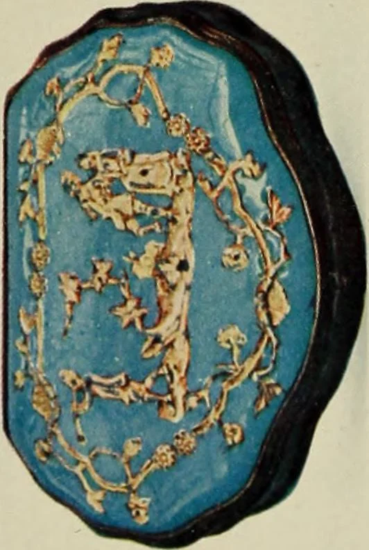 An illustration from Lady Charlotte Schreiber's journals : confidences of a collector of ceramics & antiques throughout Britain, France, Holland, Belgium, Spain, Portugal, Turkey, Austria & Germany from the year 1869 to 1885, 1911, leaf 10