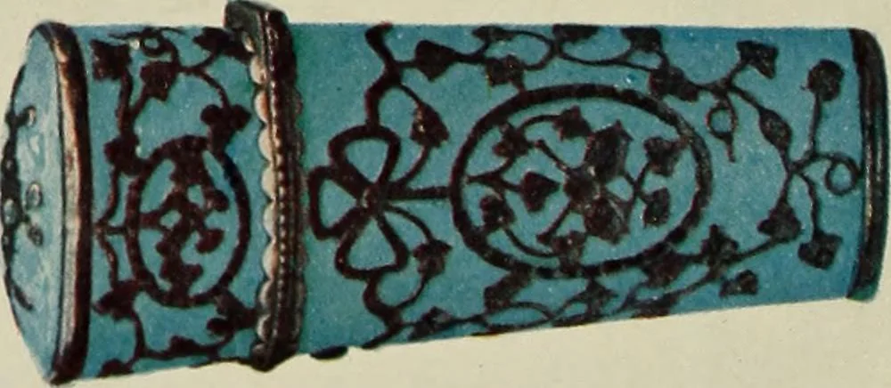 An illustration from Lady Charlotte Schreiber's journals : confidences of a collector of ceramics & antiques throughout Britain, France, Holland, Belgium, Spain, Portugal, Turkey, Austria & Germany from the year 1869 to 1885, 1911, leaf 10