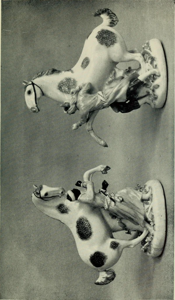 An illustration from Lady Charlotte Schreiber's journals : confidences of a collector of ceramics & antiques throughout Britain, France, Holland, Belgium, Spain, Portugal, Turkey, Austria & Germany from the year 1869 to 1885, 1911, leaf 133