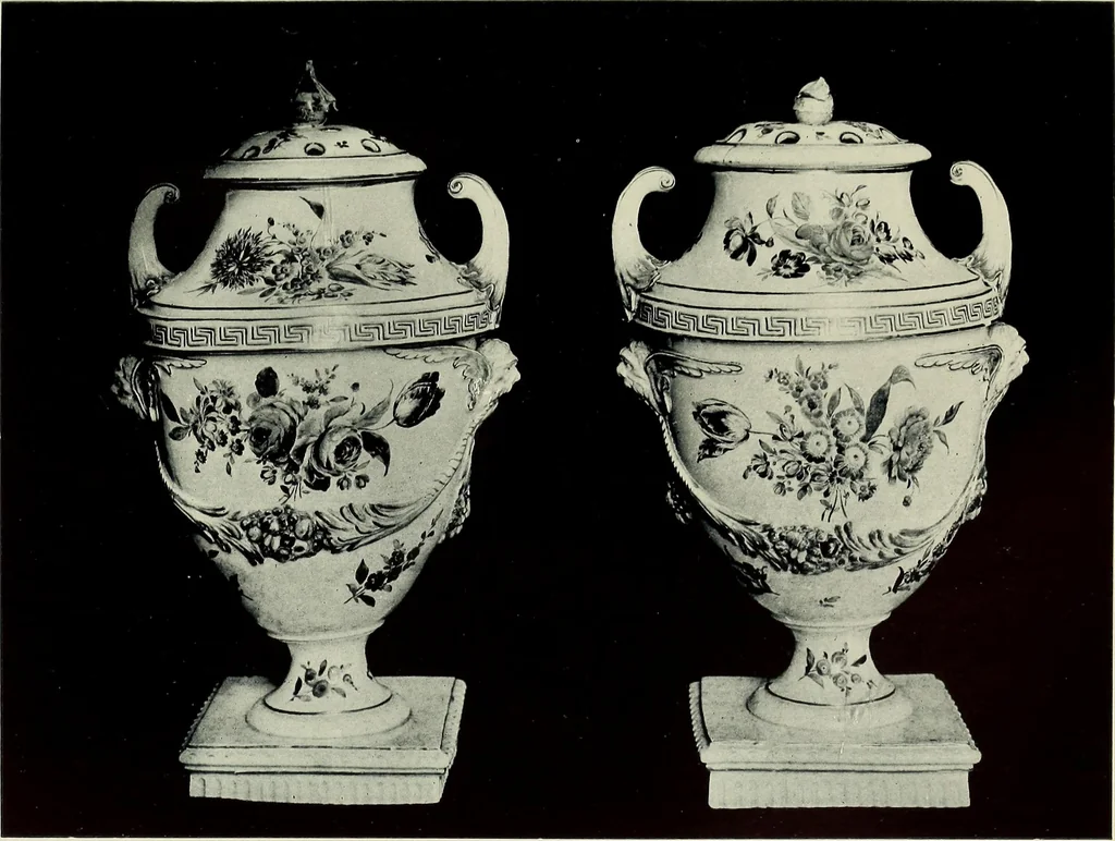 An illustration from Lady Charlotte Schreiber's journals : confidences of a collector of ceramics & antiques throughout Britain, France, Holland, Belgium, Spain, Portugal, Turkey, Austria & Germany from the year 1869 to 1885, 1911, leaf 141