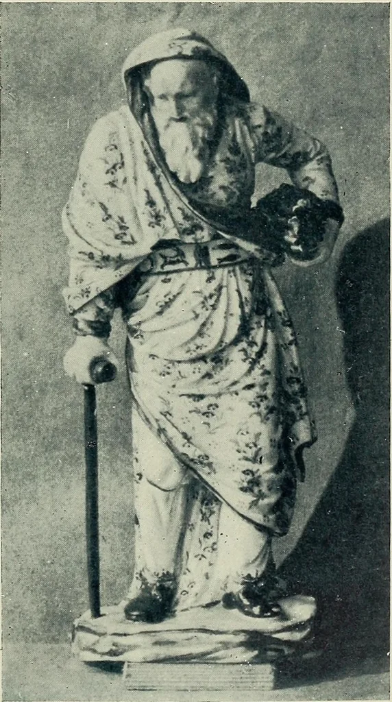 An illustration from Lady Charlotte Schreiber's journals : confidences of a collector of ceramics & antiques throughout Britain, France, Holland, Belgium, Spain, Portugal, Turkey, Austria & Germany from the year 1869 to 1885, 1911, leaf 149