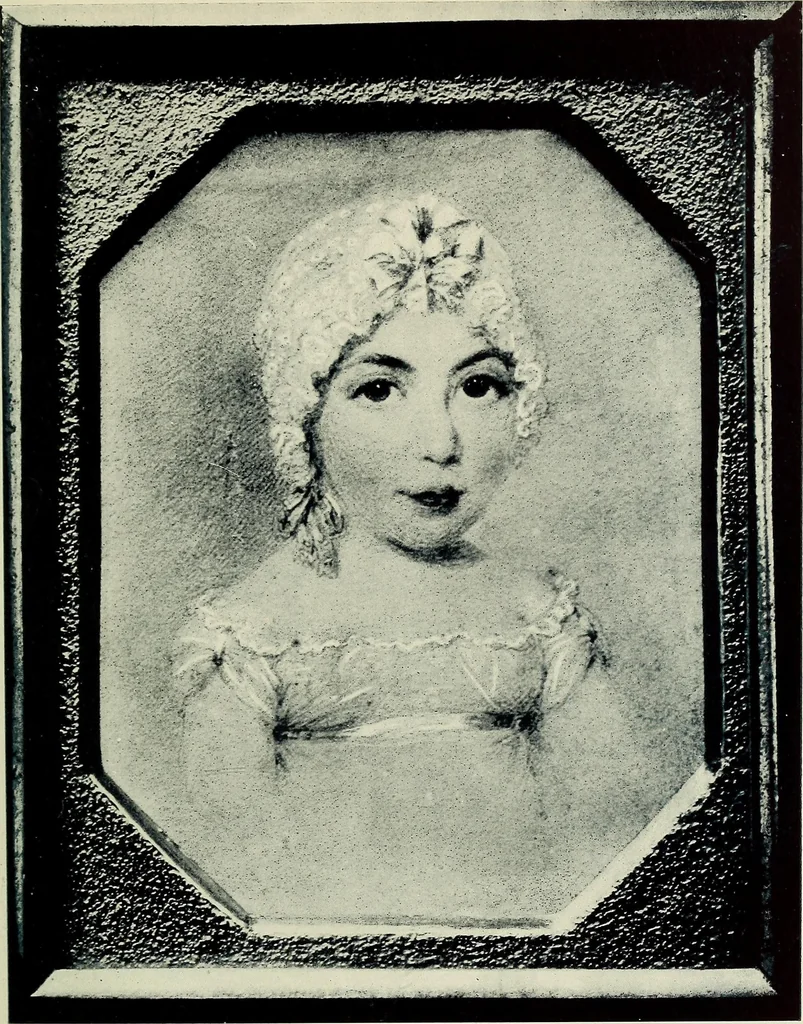 An illustration from Lady Charlotte Schreiber's journals : confidences of a collector of ceramics & antiques throughout Britain, France, Holland, Belgium, Spain, Portugal, Turkey, Austria & Germany from the year 1869 to 1885, 1911, leaf 21