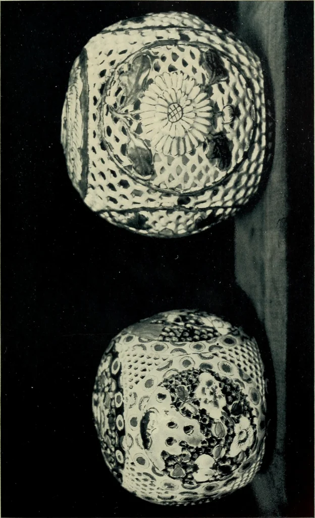 An illustration from Lady Charlotte Schreiber's journals : confidences of a collector of ceramics & antiques throughout Britain, France, Holland, Belgium, Spain, Portugal, Turkey, Austria & Germany from the year 1869 to 1885, 1911, leaf 255